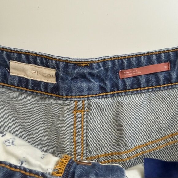 Anthropologie Pilcro Denim Cut Off‎ Distressed Shorts - Picture 7 of 9